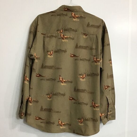 Columbia Lodge Button Down Long Sleeve Shirt Good PreOwned Condition Sz XL - Picture 3 of 9